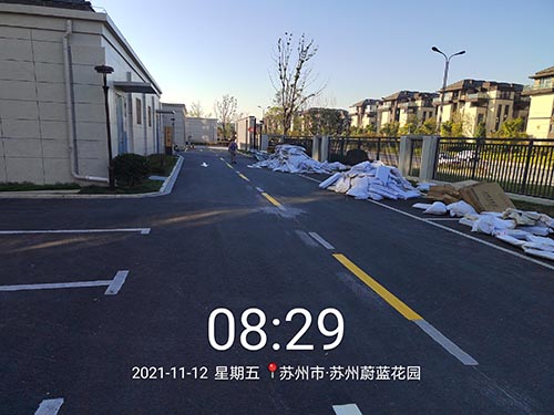 道路劃線，車位劃線，停車位劃線